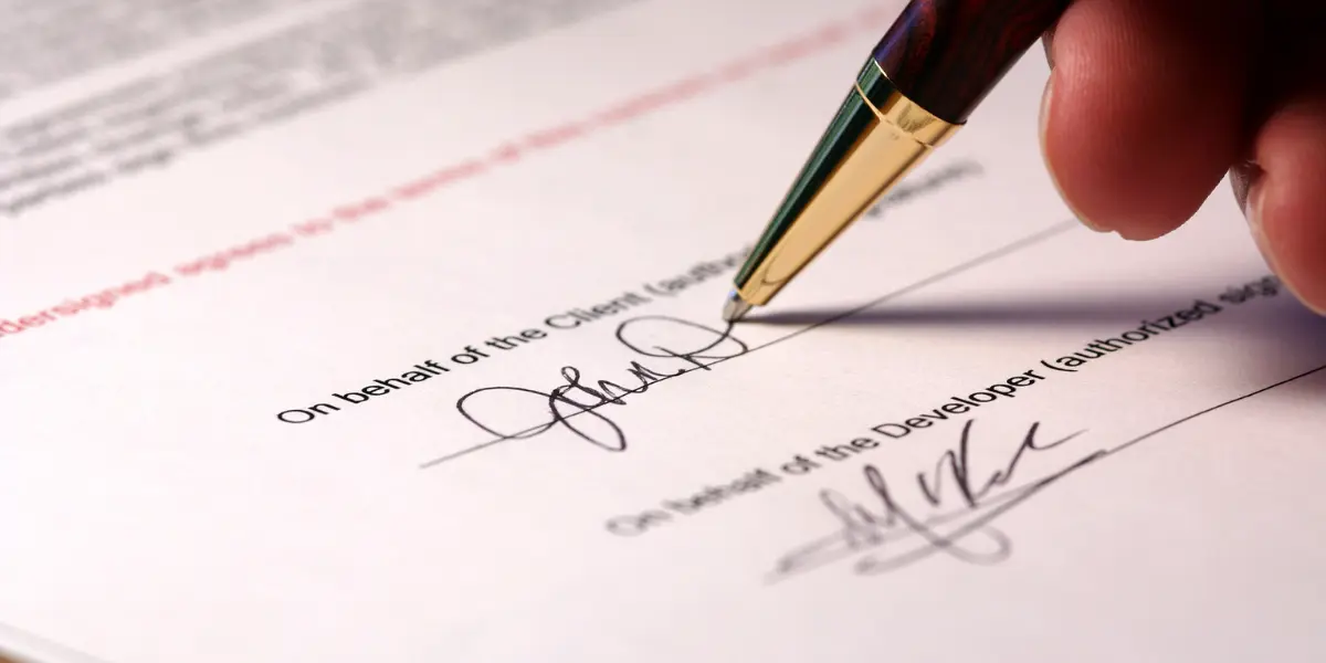 signature contrat offre achat immobilier