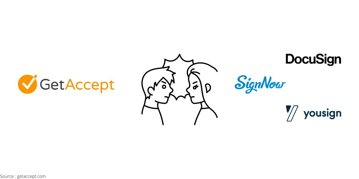 Comparaison entre GetAccept et autres solutions de signature numérique
