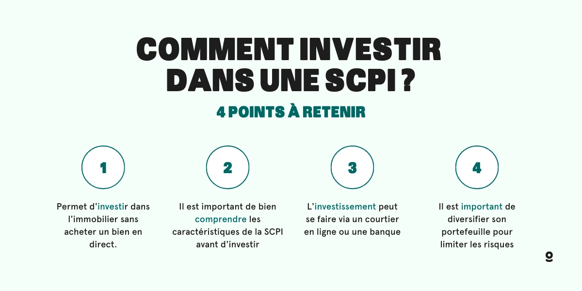 points importants investissement scpi