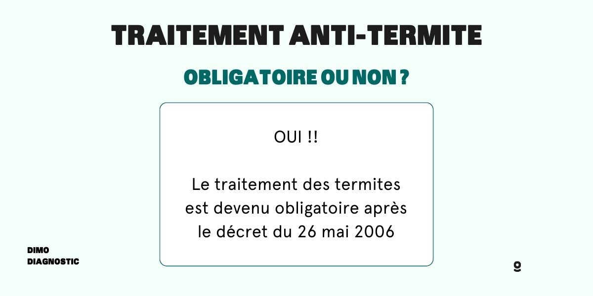 traitement anti termite obligatoire