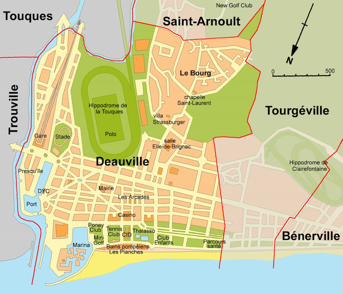 quartiers Deauville
