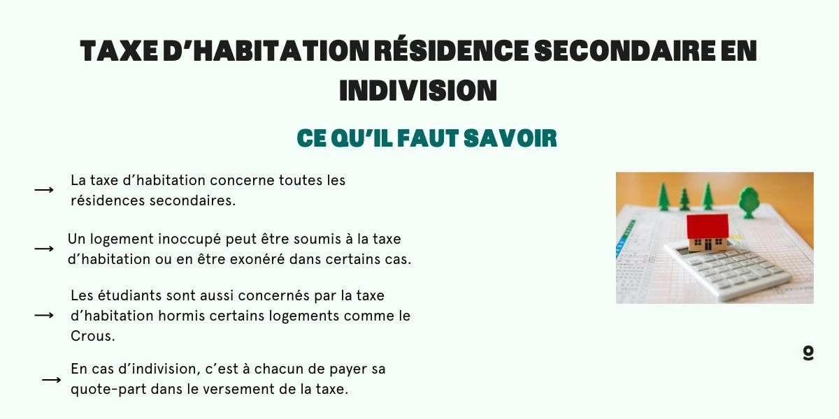 residence secondaire en indivision