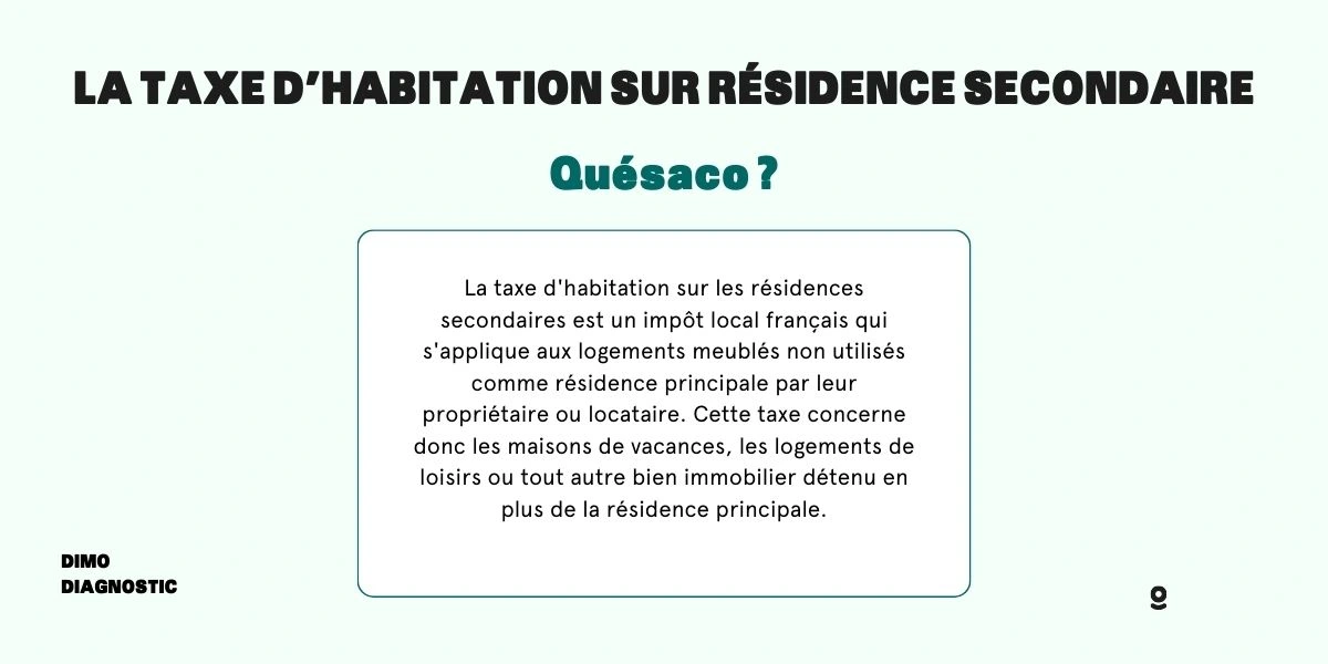 taxe habitation residence secondaire indivision